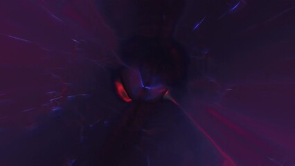 Wall Mural - Time Travel Wormhole Space Multiverse Loop - Animation