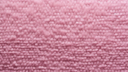 Wall Mural - Pink texture knitted fabric, fiber background cozy style