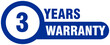 © NyeinHtet - 3 years warranty blue label, 3 years warranty blue badge