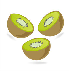 Wall Mural - Kiwi Illustration vector design in eps 10