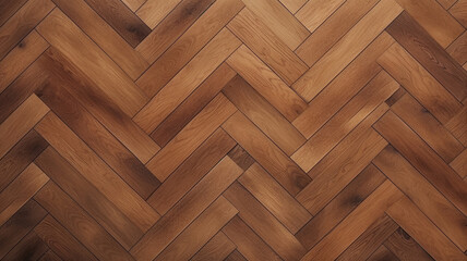 Wall Mural - Herringbone parquet texture background. Wooden floor patterned surface.