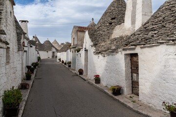 Wall Mural - typical Trulli homes in Alberobello