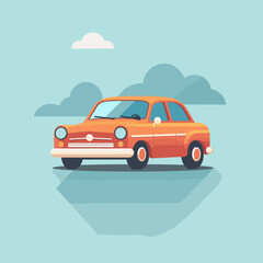 Wall Mural - illustration of a car