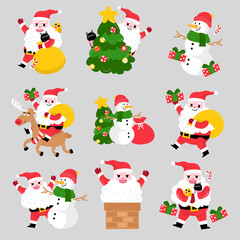 Poster - Santa Claus set