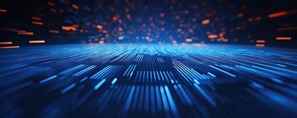 Poster - abstract background for digital purposes as ai, networks, technology, science, etc.