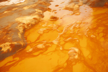 Wall Mural - Vibrant Citrus Hues Blanket Desert Sands