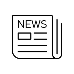 Fototapete - news, newspaper icon, Set of simple Contact us icons for web and mobile app. Social Media network icon call us email mobile signs. Customer service. Contact support sign and symbols