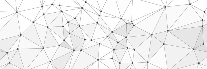 
abstract geometric background and connecting dots and lines. Global network connection. Digital technology with plexus background.