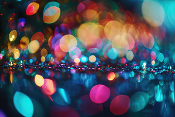 Poster - Abstract bokeh effect wallpaper