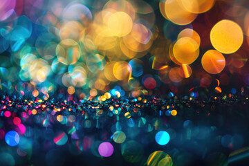 Poster - Abstract bokeh effect wallpaper
