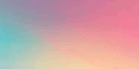Poster - single pastel gradient background