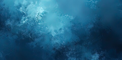 Poster - plain very blue background with some shading and texture