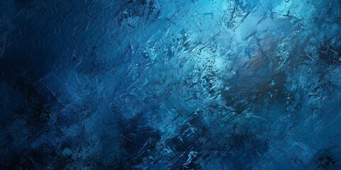 Poster - plain very blue background with some shading and texture