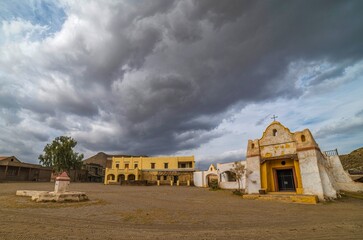 Wall Mural - Village mexicain, décor de cinéma, à Tabernas, Andalousie, Espagne