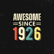 © Abdul - awesome since 1926 t shirt design