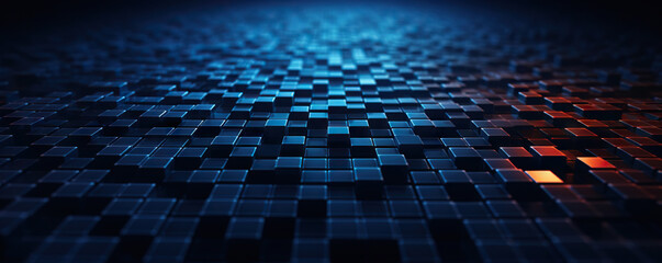 Poster - abstract background for digital purposes as ai, networks, technology, science, etc.