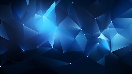 Wall Mural - dark blue abstract minimalist fractured cracked background. (generative ai).