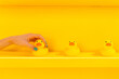 © ADDICTIVE STOCK - Anonymous person holding a rubber duck