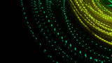 Fototapeta Przestrzenne - space licht malen lila bunt farben rauch linien striche leuchten dunkel hintergrund videoeffekt superkraft Visueller Effekt	