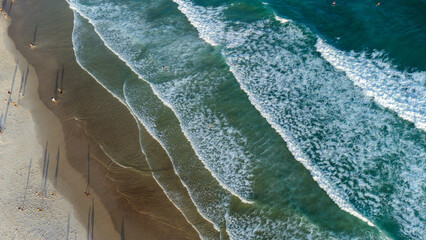 Wall Mural - Praia do francês - Foto de drone 