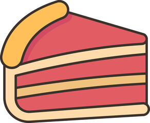 Poster - cake  icon