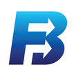 letter f b logo design