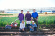 © hideo tsuto - ネギ農家さん達の集合写真