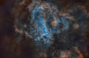 Wall Mural - swan nebula 3