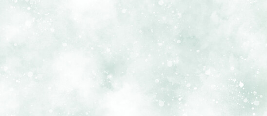 Wall Mural - snowflake and silver glittering bokeh background with particles, abstract bokeh glitter background o