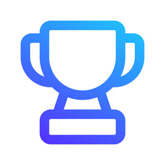 Poster - trophy gradient icon