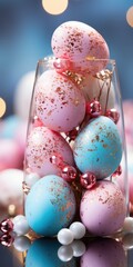 Canvas Print -  easter eggs