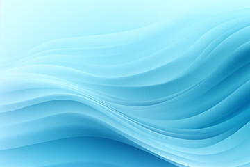 Wall Mural - AI generated illustration of an abstract background with flowing, wavy lines