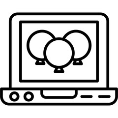 Sticker - Laptop Icon