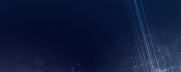 Abstract vector background. Futuristic technology style. Elegant background for business tech presentations.