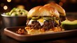 Experience the bold flavors of the Southwest in this irresistible slider, as a perfectly grilled y chorizo patty brings a fiery kick, complemented by the creaminess of avocado slices, the
