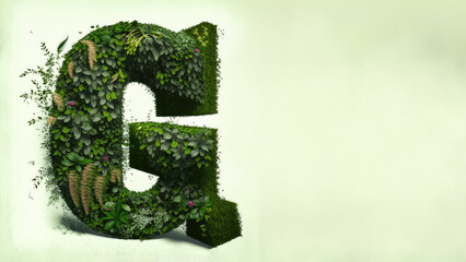 A 3D letter 