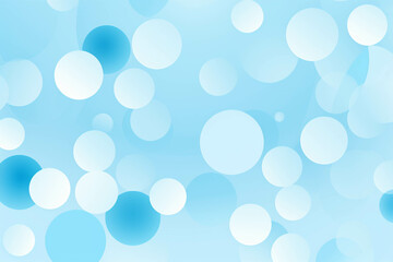 Poster - blue circle pattern background image.