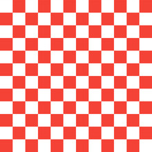 Red Checker Pattern. Checker Pattern Vector. Checker Pattern. Decorative Elements, Floor Tiles, Wall Tiles, Bathroom Tiles, Swimming Pool Tiles.