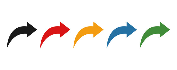 Fototapete - Share icon symbol and Arrow icon vector illustration.