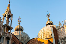 Some Of Domes And Spire Architectural Features Of Famous Religious Building.