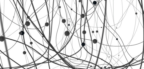 Poster - Global network background. Connecting triangles. Globe of the earth. abstract planet in space. 3d rendering