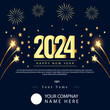Happy New Year post Design for Social media