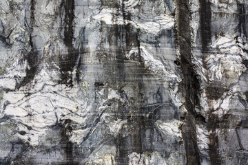 Wall Mural - Structure Slice Marble Stone Wall Mining Marble Quarry