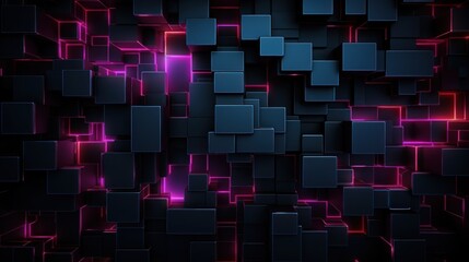 Wall Mural - Cyberpunk Style Texture Pattern Background Wallpaper