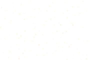 Wall Mural - Set of small, medium and large stars on a real transparent background. Png illustration.