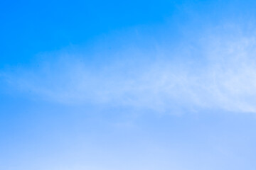 Wall Mural - blue sky with beautiful natural white clouds