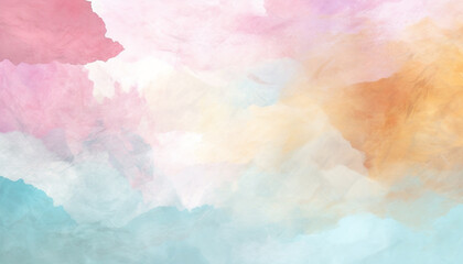  Abstract backdrop painted with multi colored watercolor paints generated by AI