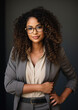 © Achirawee - Woman Realestate agent with a white blouse grey pants