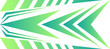 sporty speed sharp arrow green gradient gaming jersey background