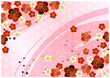 桜、梅、ひな祭り、七五三、麻の葉模様、和風、イメージ、ピンク